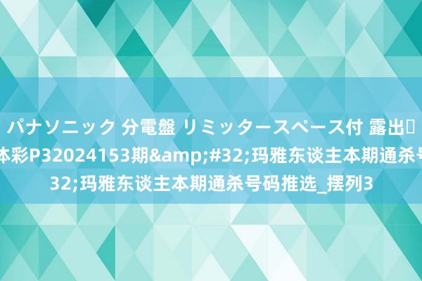 パナソニック 分電盤 リミッタースペース付 露出・半埋込両用形 体彩P32024153期&#32;玛雅东谈主本期通杀号码推选_摆列3