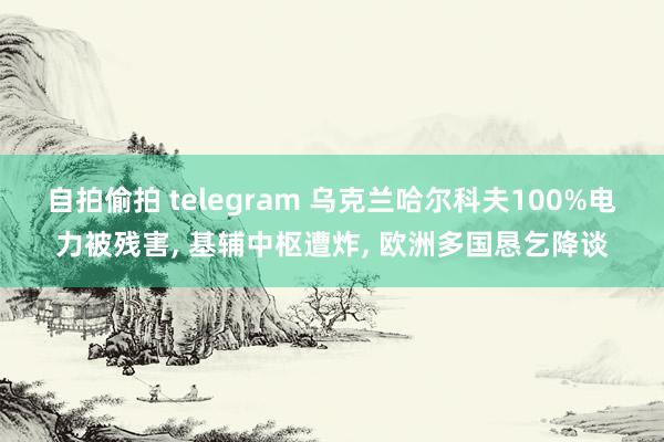 自拍偷拍 telegram 乌克兰哈尔科夫100%电力被残害， 基辅中枢遭炸， 欧洲多国恳乞降谈