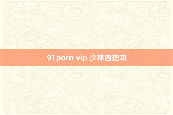 91porn vip 少林四把功