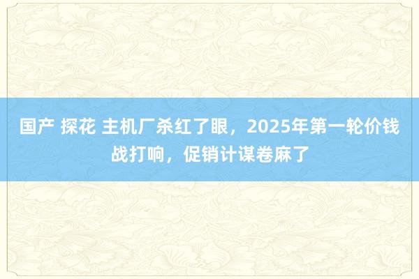 国产 探花 主机厂杀红了眼，2025年第一轮价钱战打响，促销计谋卷麻了