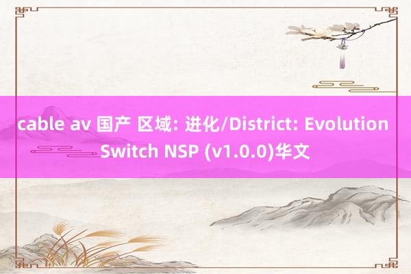 cable av 国产 区域: 进化/District: Evolution Switch NSP (v1.0.0)华文